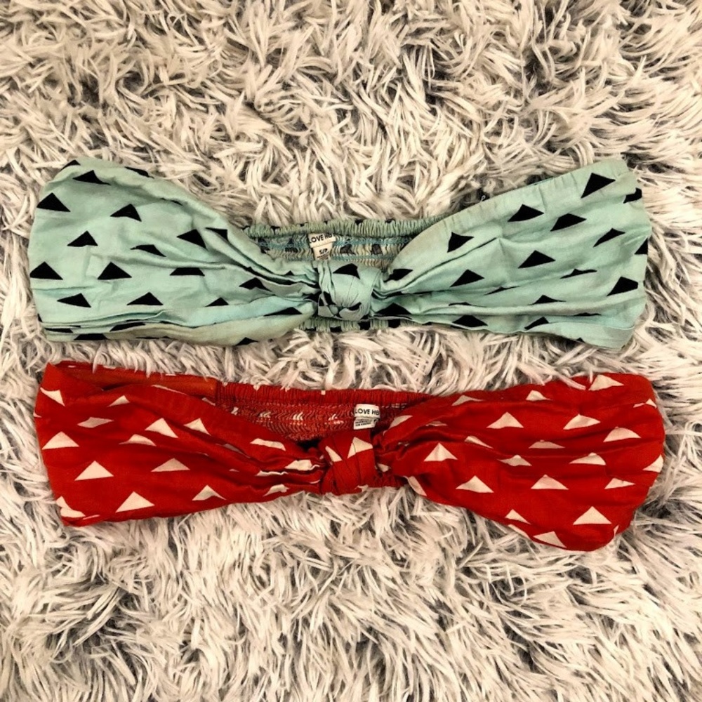 Forever 21 Bandeaus (Set of 2)